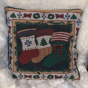 Vintage Stocking Pillow  